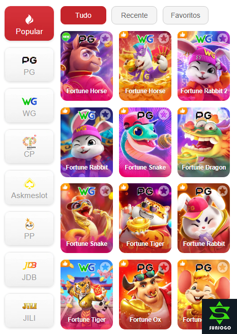 Experiência de Jogos sunjogo.com