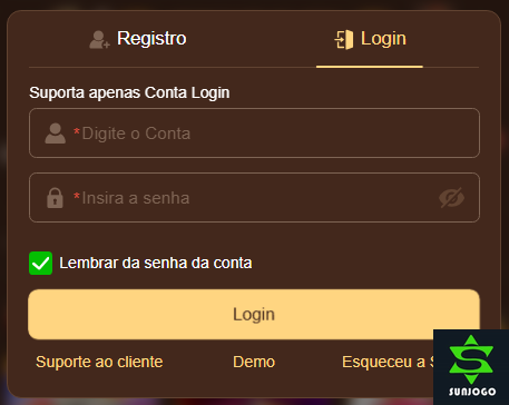 Segurança sunjogo.com